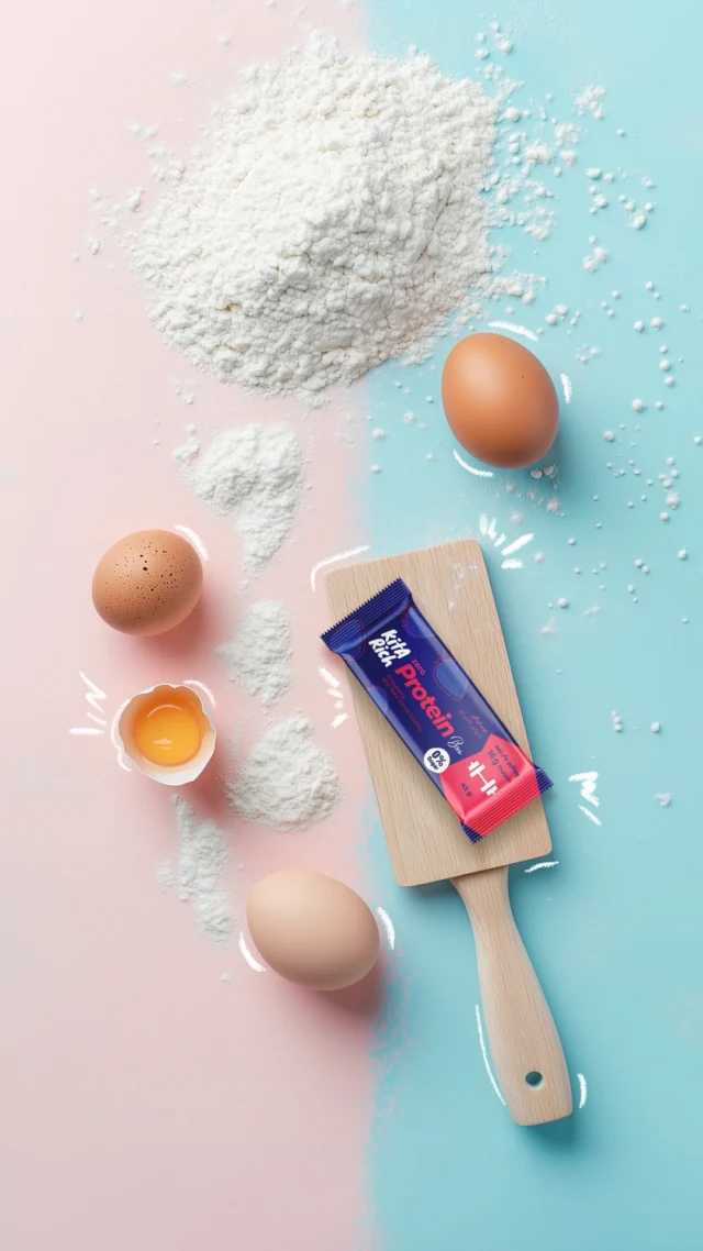 .
همه ما تو شلوغی‌های روزمره به یه میان وعده نیاز داریم که انرژی مورد نیازمون تامین کنه و مهم‌تر از همه سریع و راحت آماده بشه⏰🏃🏻
پس چی بهتر از کیتاریچ که نیازی نیست منتظر آماده شدنش بمونی و همیشه در دسترسه و ۱۶گرم پروتئین هم بهت میرسونه💪🏼🏋🏻